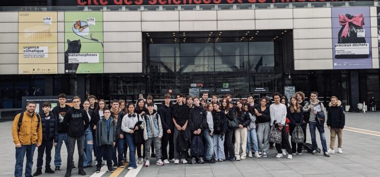 Visite de la Cité des Sciences pour nos élèves des Olympiades de Mathématiques