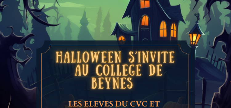 Halloween au collège! Un grand merci à l’équipe du FSE et du CVC